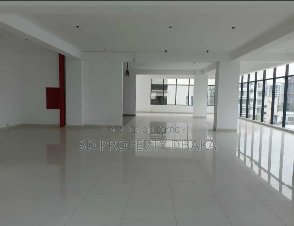 7800 Sqft Open Newly Modern Commercial Space Rent in Gulshan Avenue in Gulshan