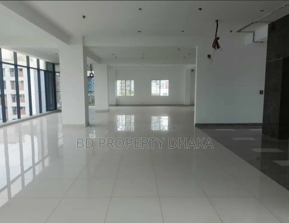 7800 Sqft Open Newly Modern Commercial Space Rent in Gulshan Avenue in Gulshan