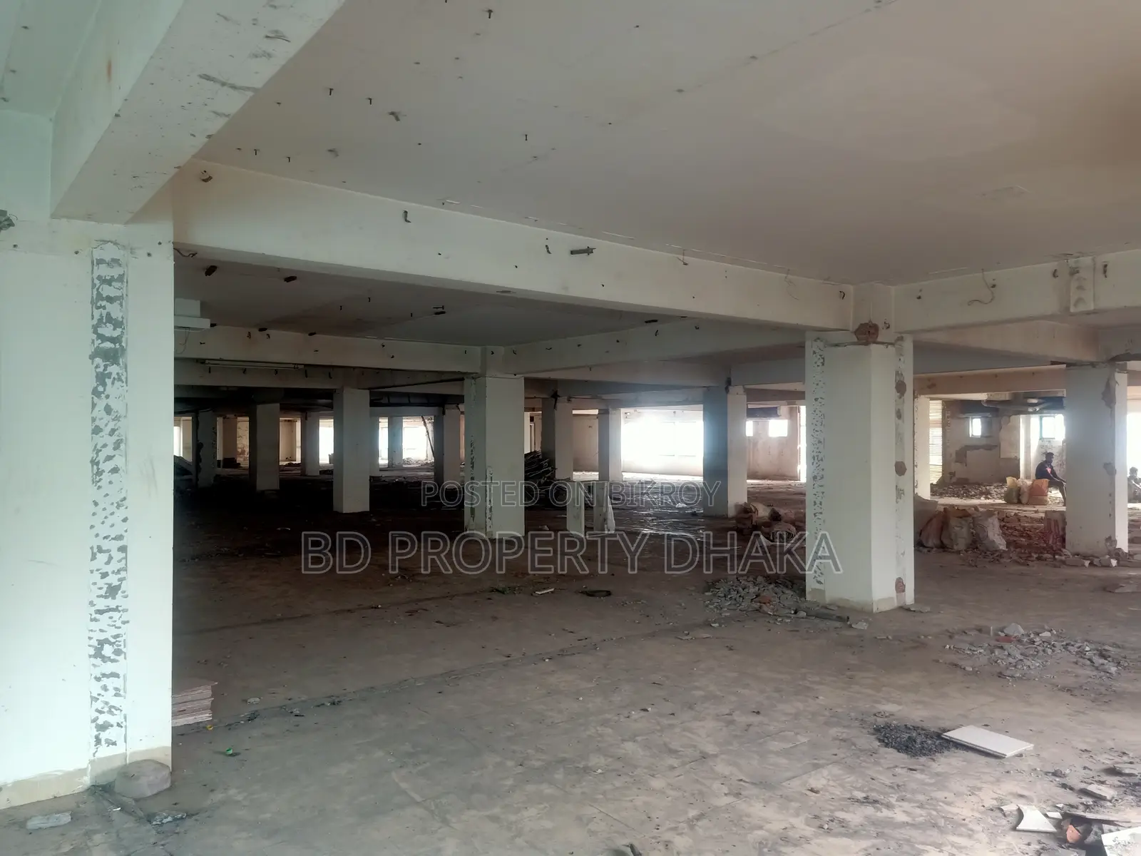 7700sft ground and 1St floor commercial space for rent in Mohakhali