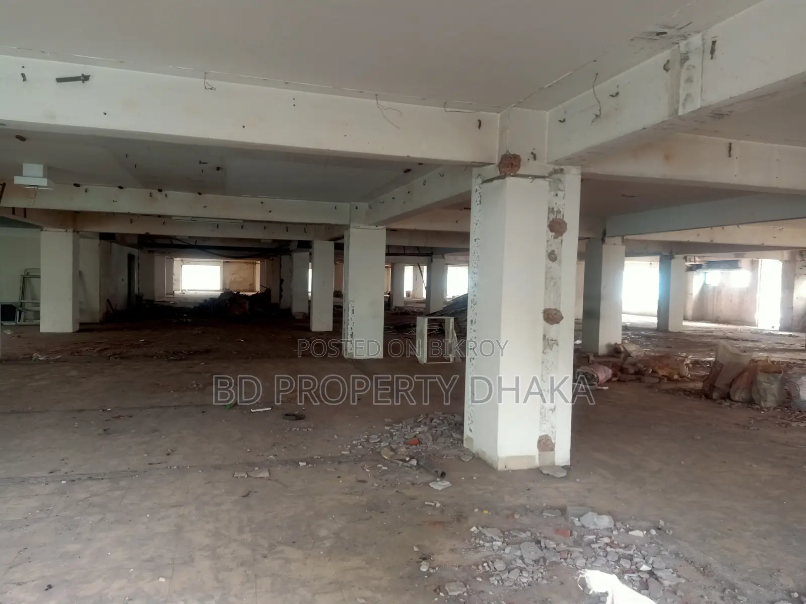 7700sft ground and 1St floor commercial space for rent in Mohakhali