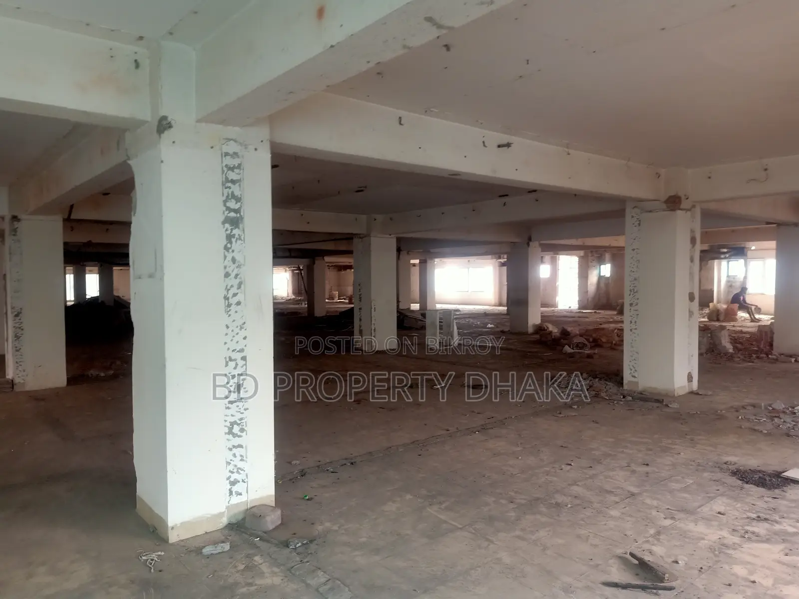7700sft ground and 1St floor commercial space for rent in Mohakhali