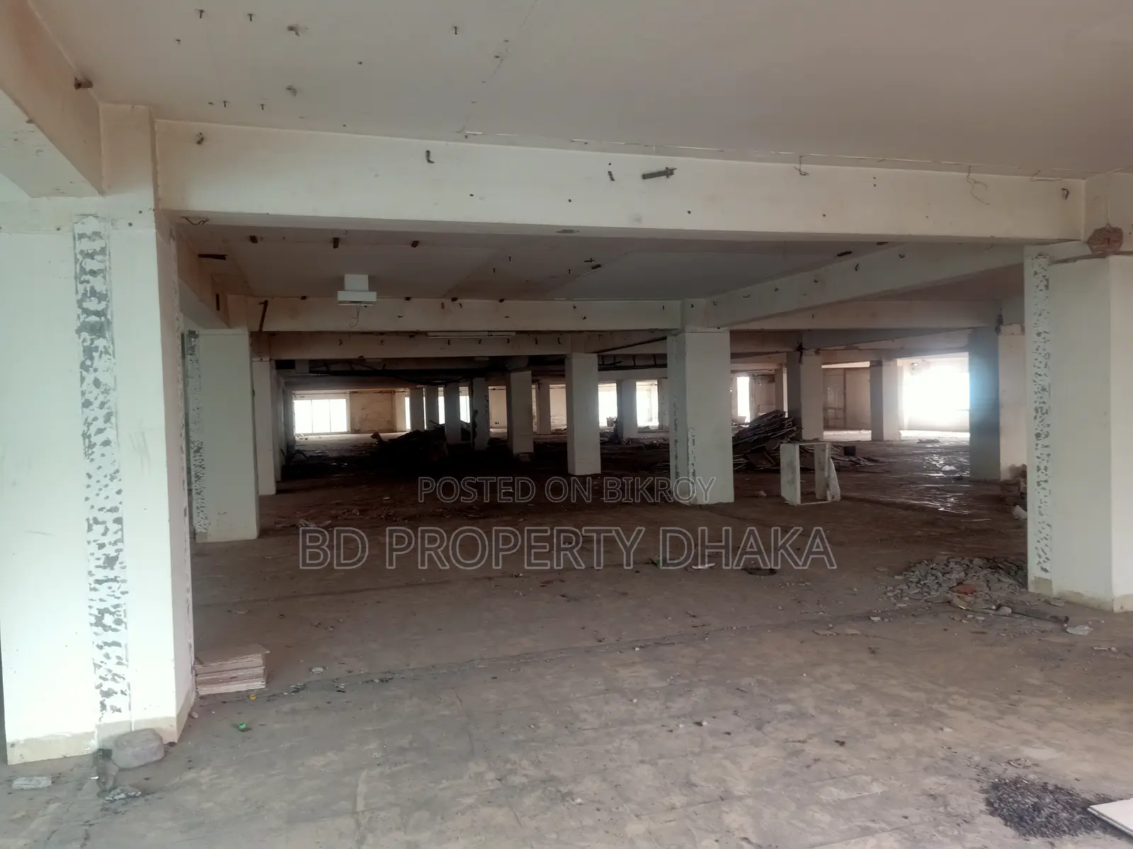 7700sft ground and 1St floor commercial space for rent in Mohakhali