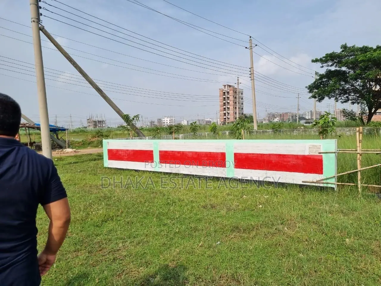 NORTH-WEST CORNER Plot 3 KATHA in Purbachal