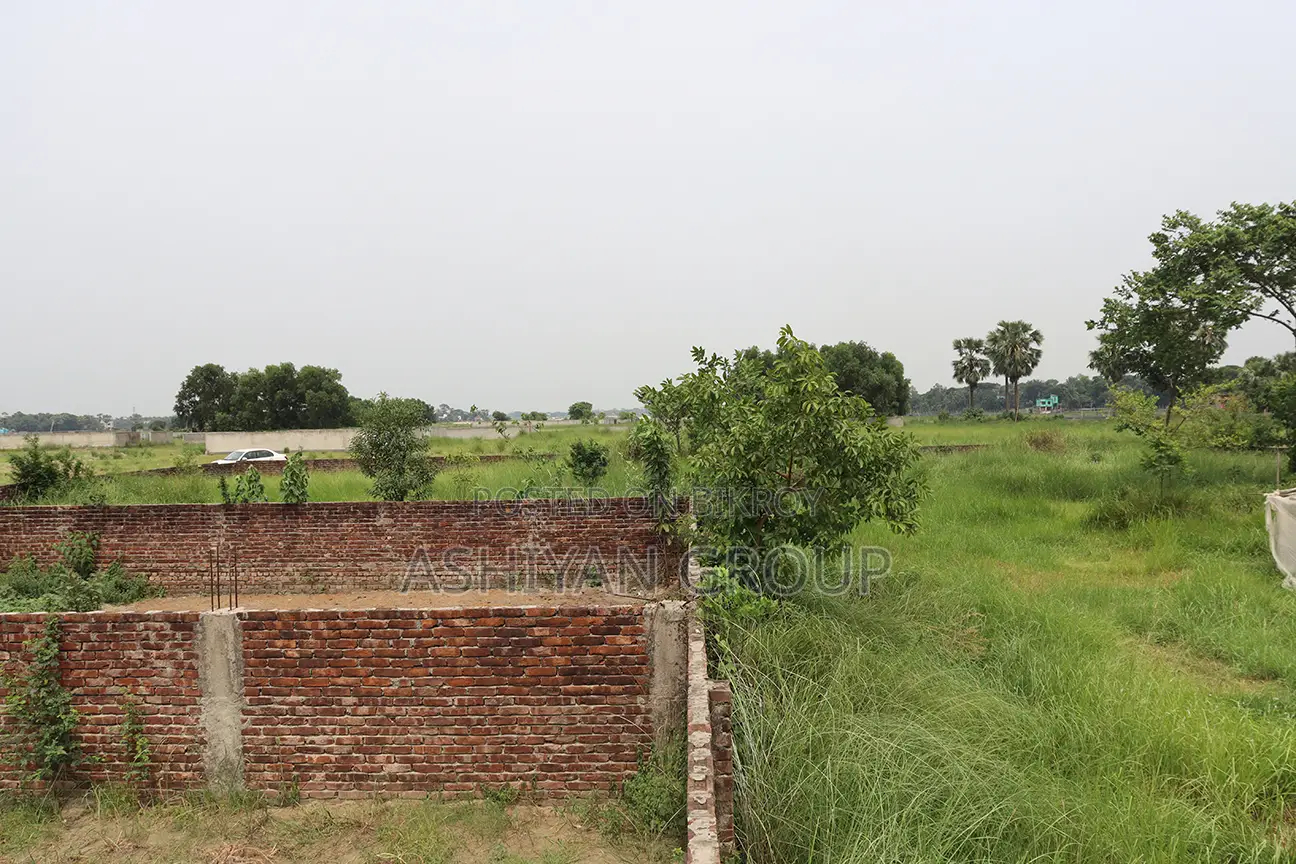 Fully ready plot for sale opposite Dhaka Airport, adjacent to Hajj Camp in Khilkhet
