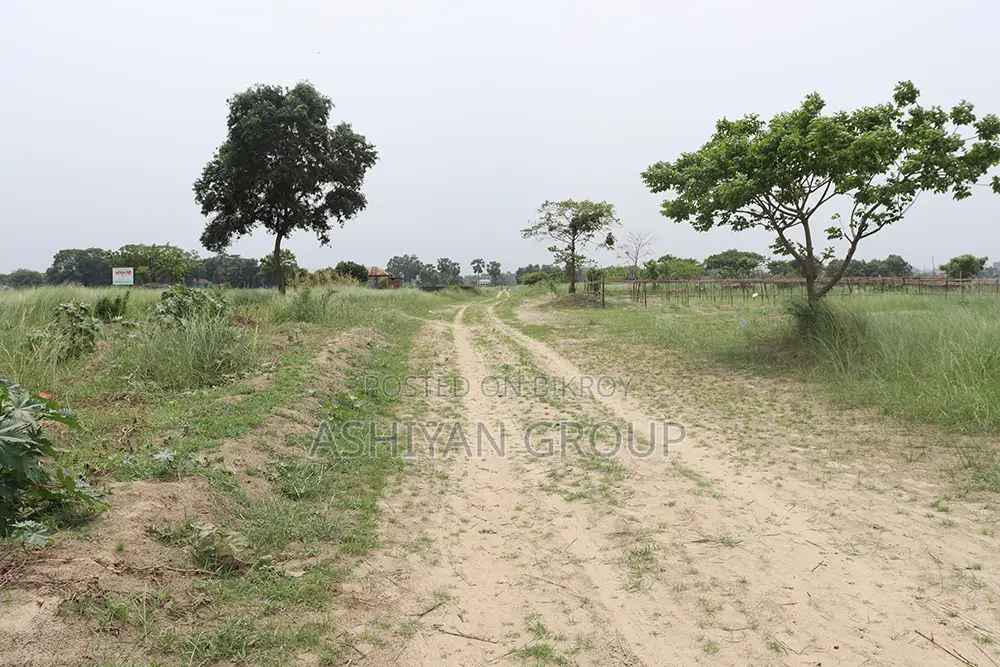 Fully ready plot for sale opposite Dhaka Airport, adjacent to Hajj Camp in Khilkhet