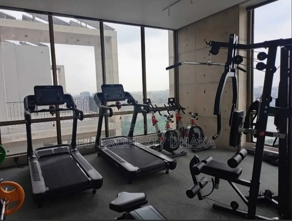 Nice Gym/pool Excellent Full Furnished Apt Rent in Gulshan in Gulshan