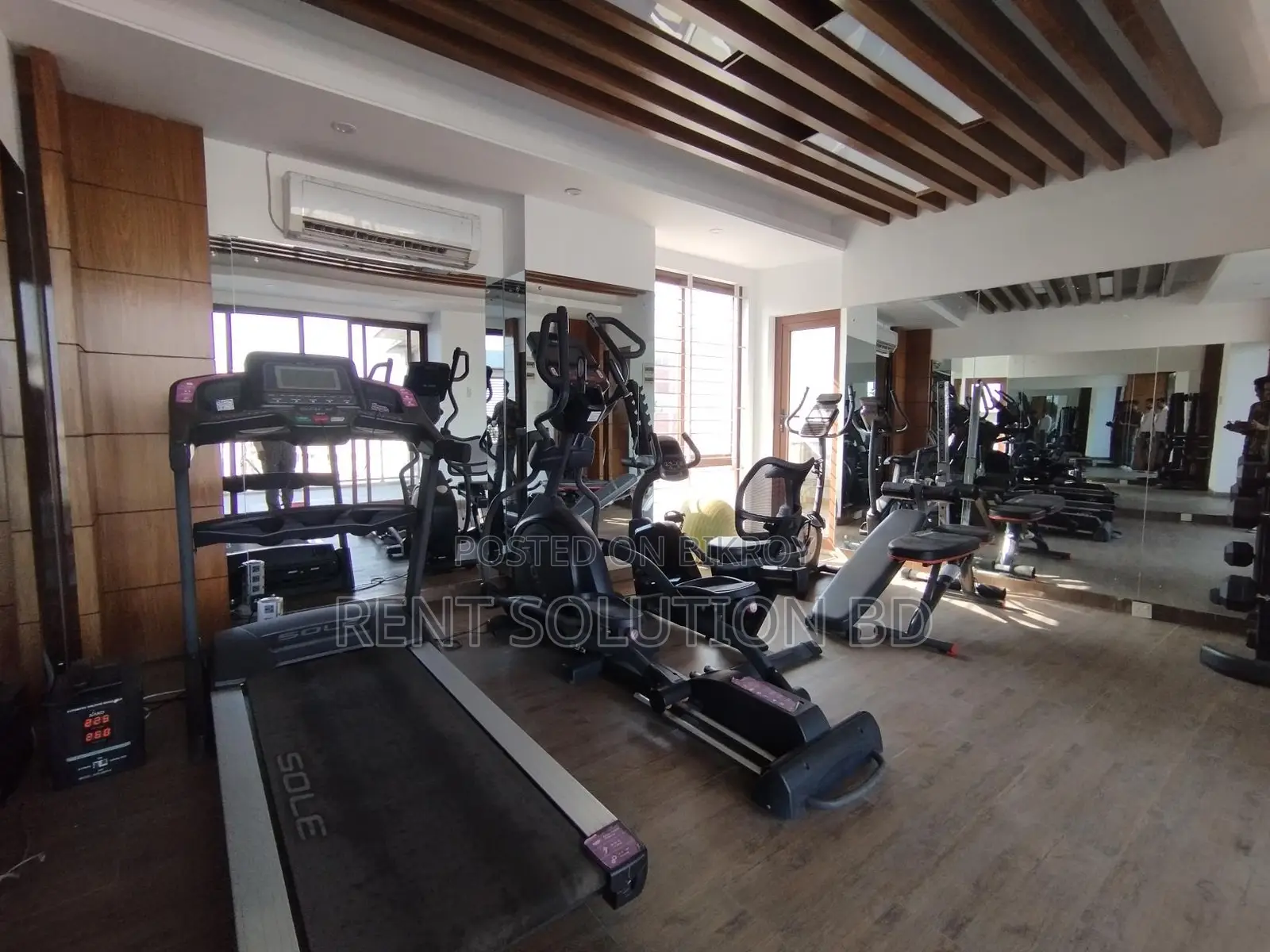 Semi Furnished Gym Pool Available Apartment For Rent in Baridhara in Baridhara