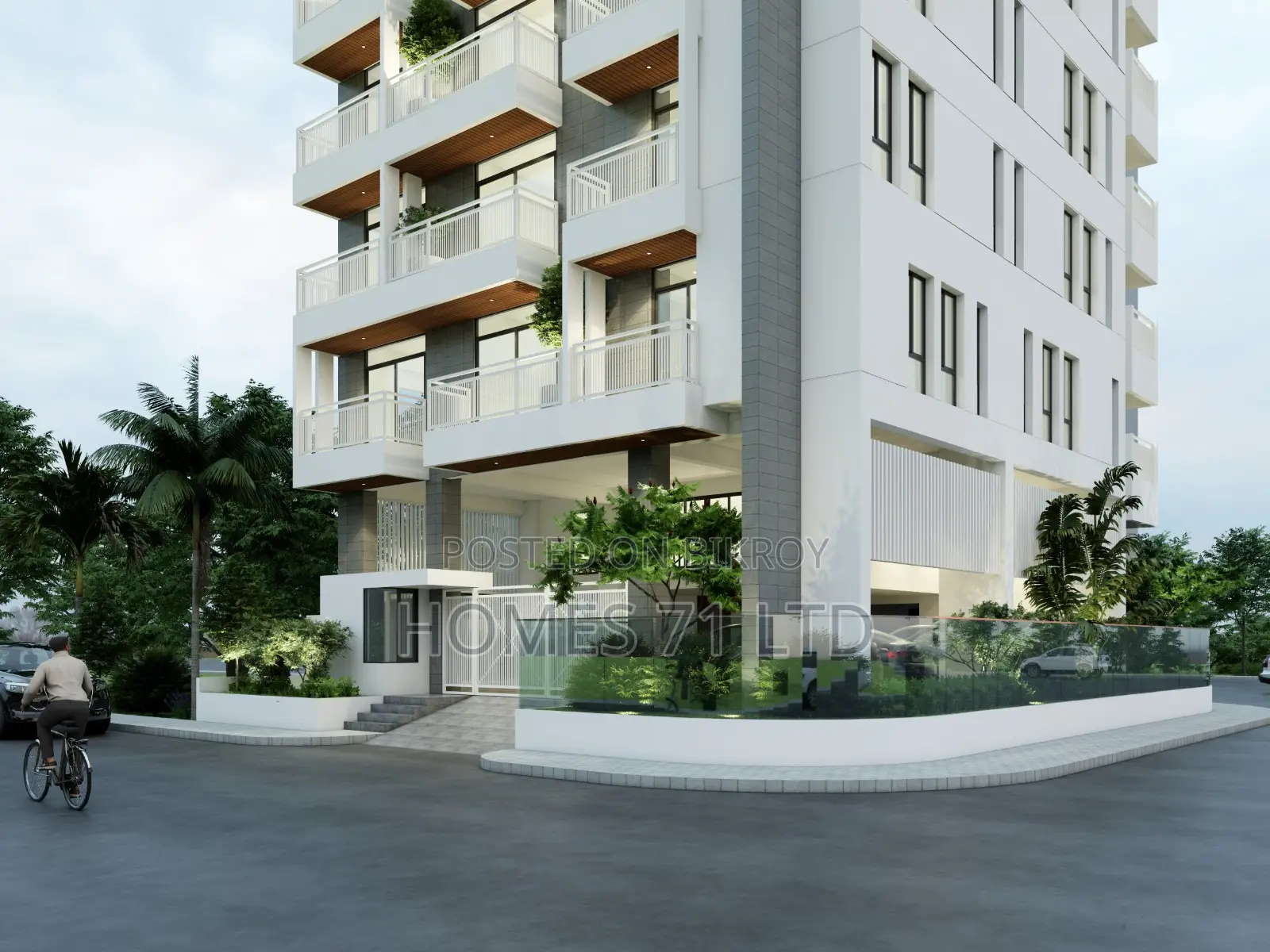 2850 Sft Three Side Open Flat For Sale at Jolshiri Abashon in Dhaka