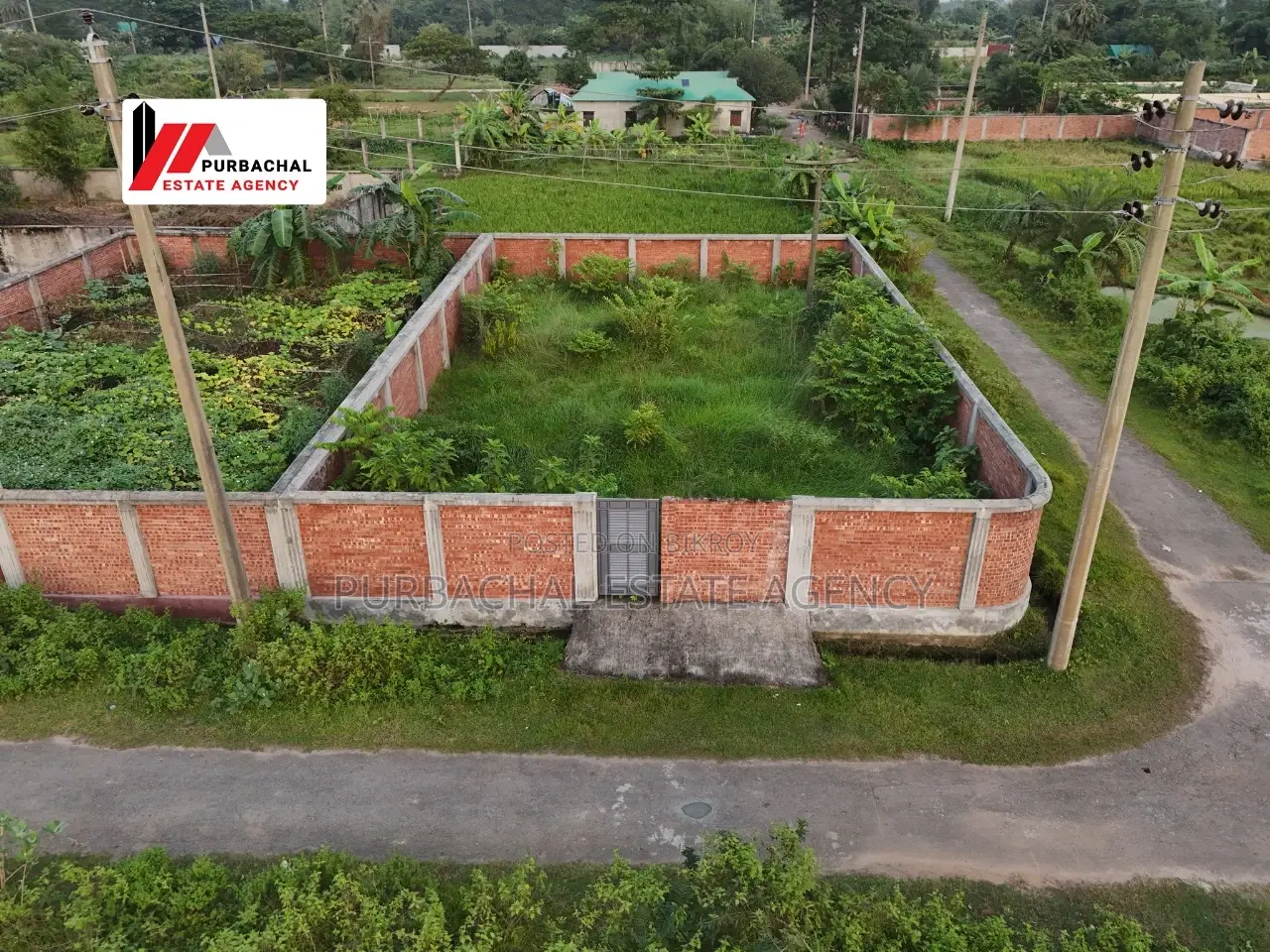 South-East Corner, 6 Katha Plot In Sec#28 in Purbachal