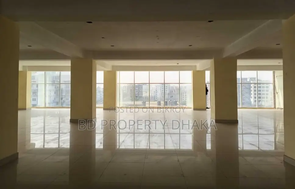 5560 Sqft Open Commercial Space Rent in Gulshan in Gulshan