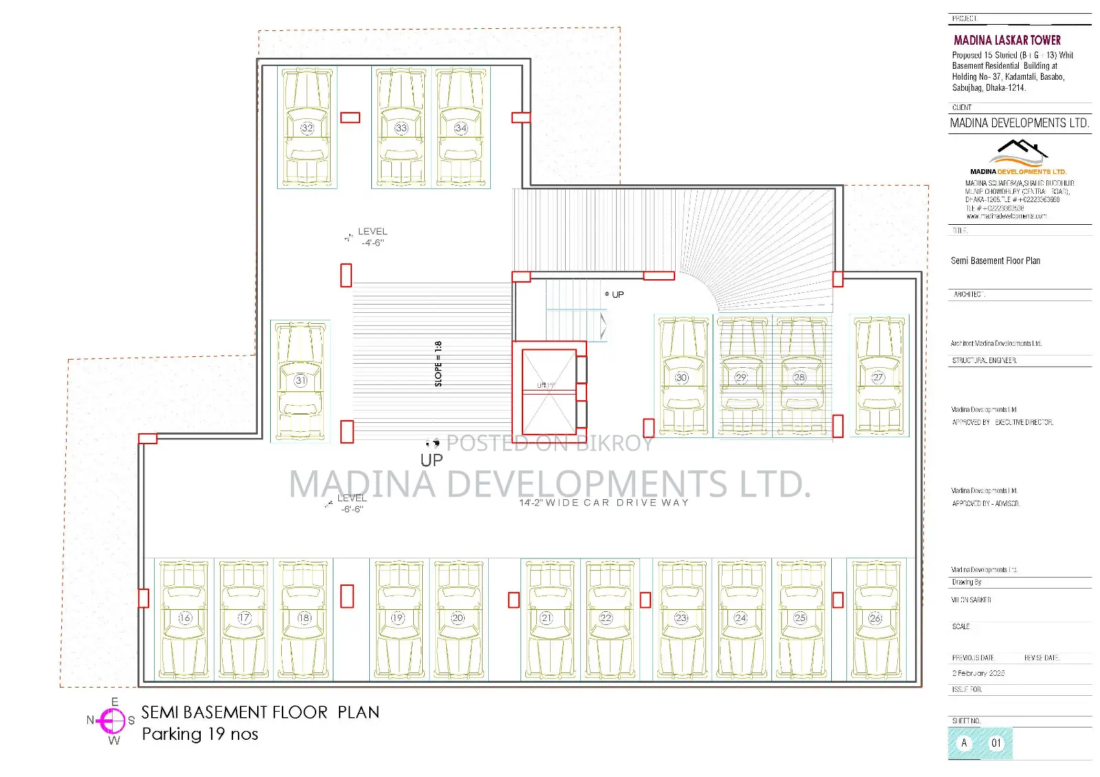14 storied Luxurious Flat at Bashabo in Basabo