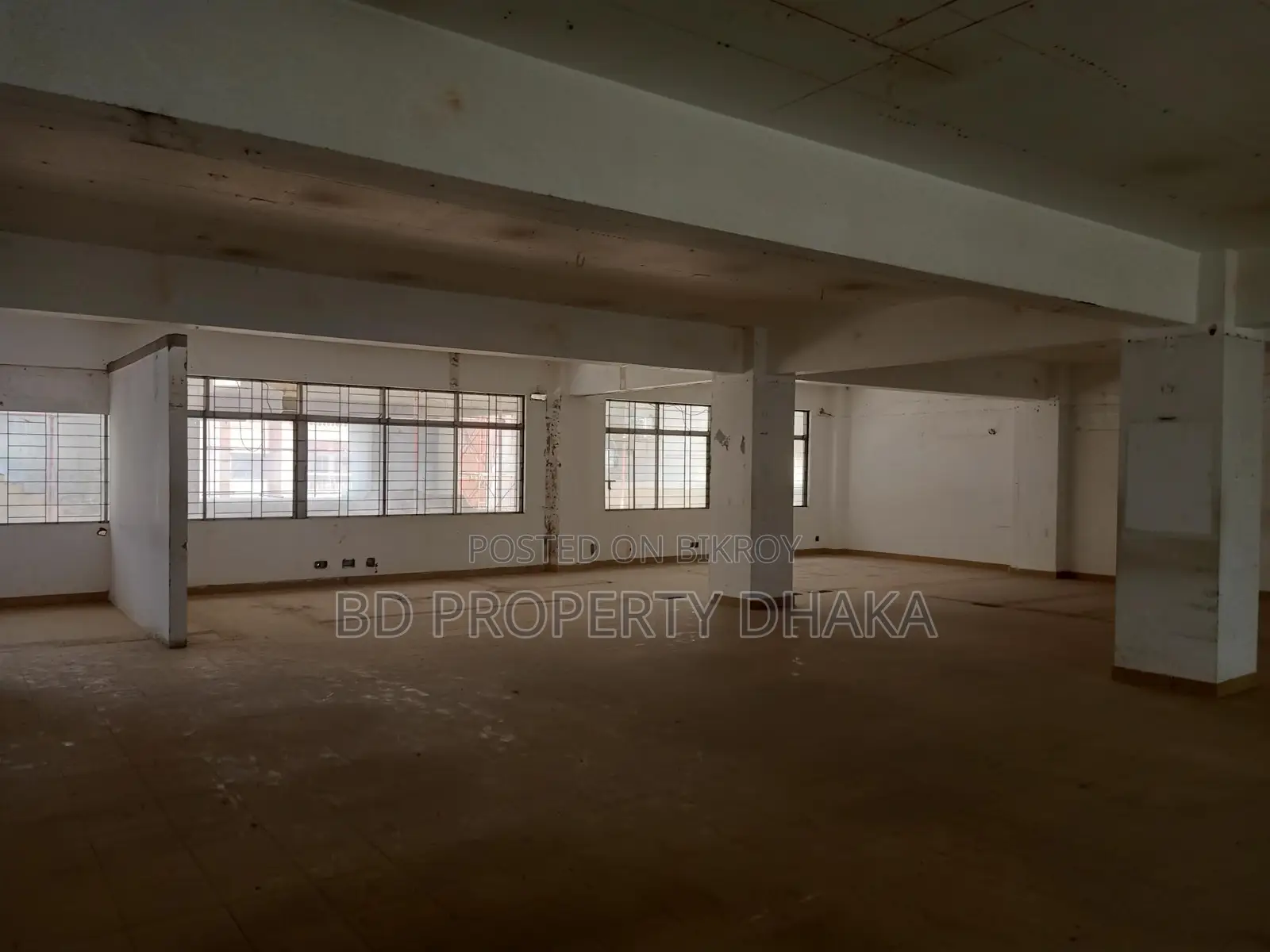 3000 Sqft Open Commercial Space Rent In Gulshan Avenue in Gulshan