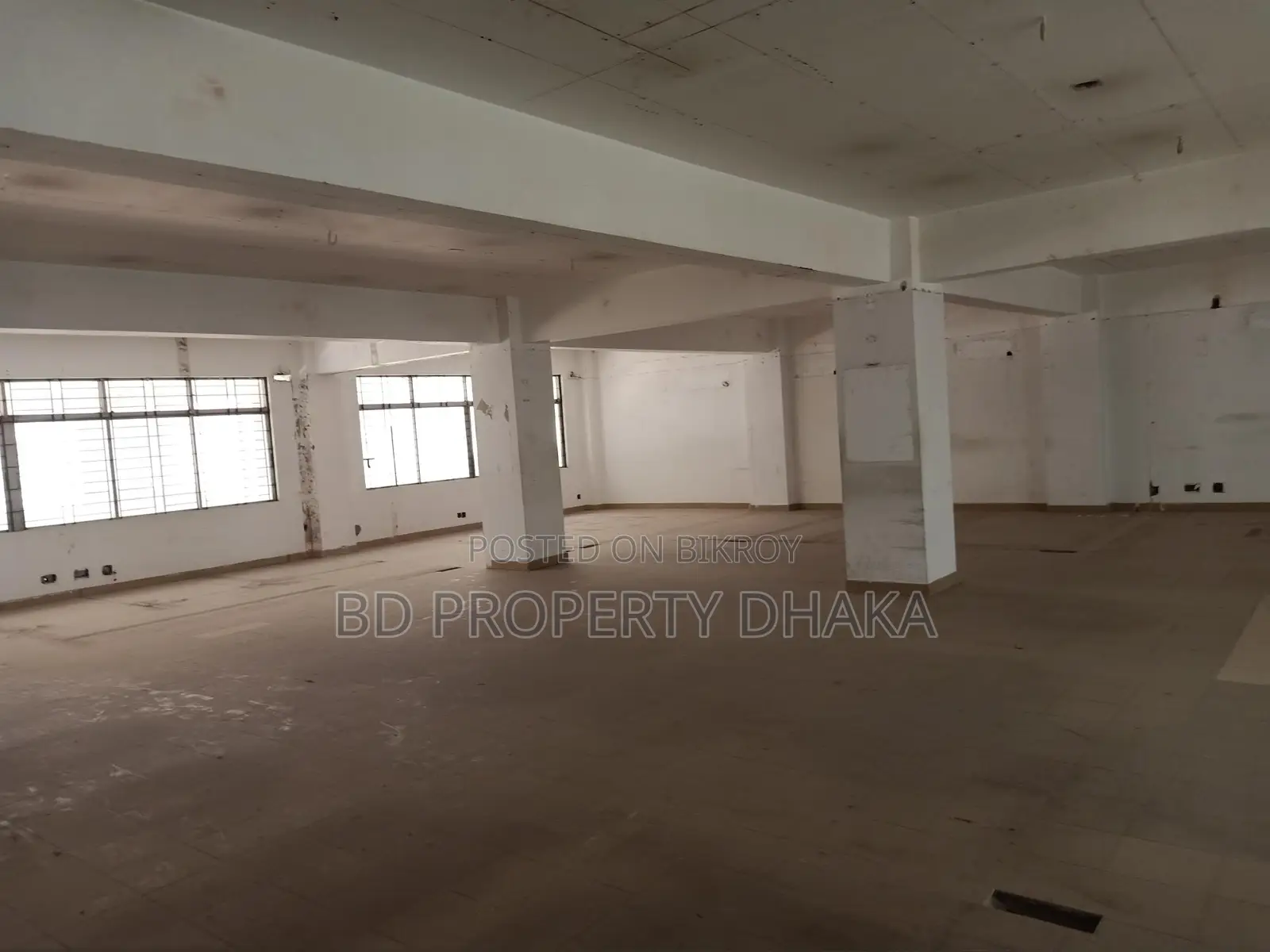 3000 Sqft Open Commercial Space Rent In Gulshan Avenue in Gulshan