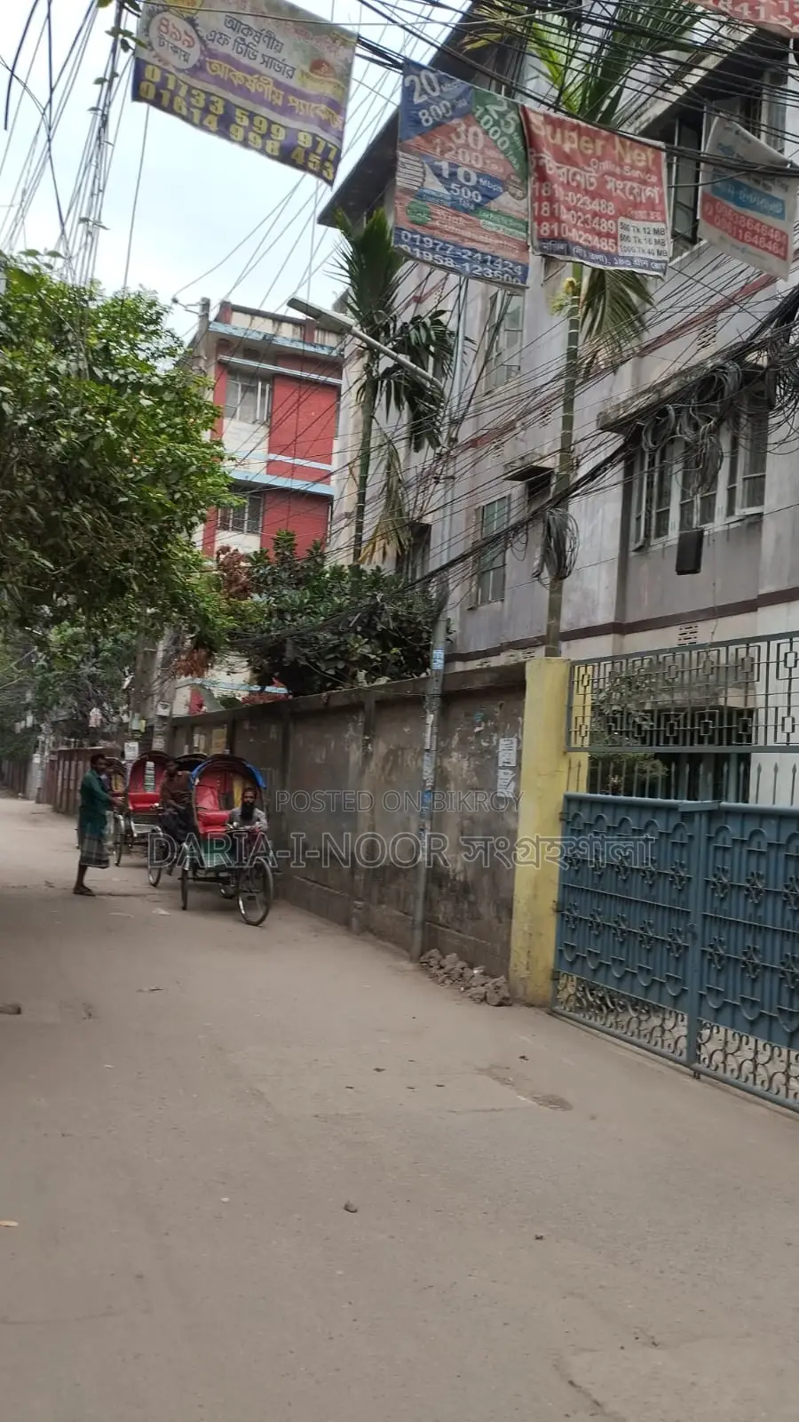 4-story old house for sale on 5 katha land at Indira Road in Tejgaon