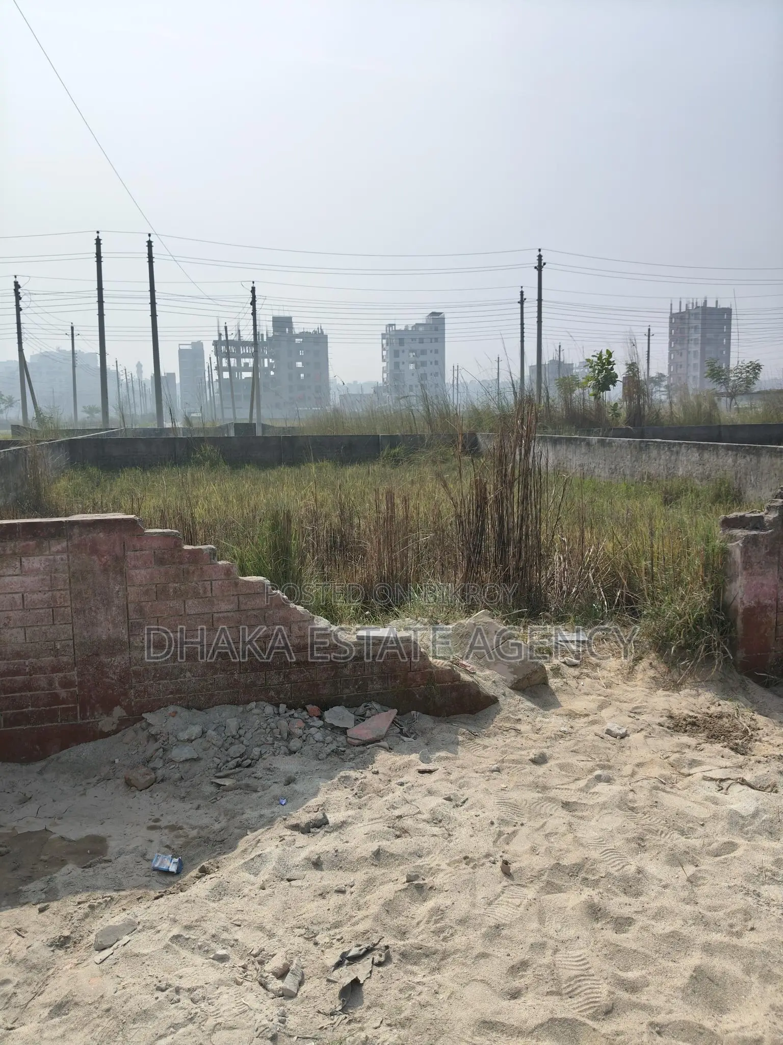 Uttara 3rd Phase Sector -16/D Field Facing 5 Katha Plot Sale in Uttara