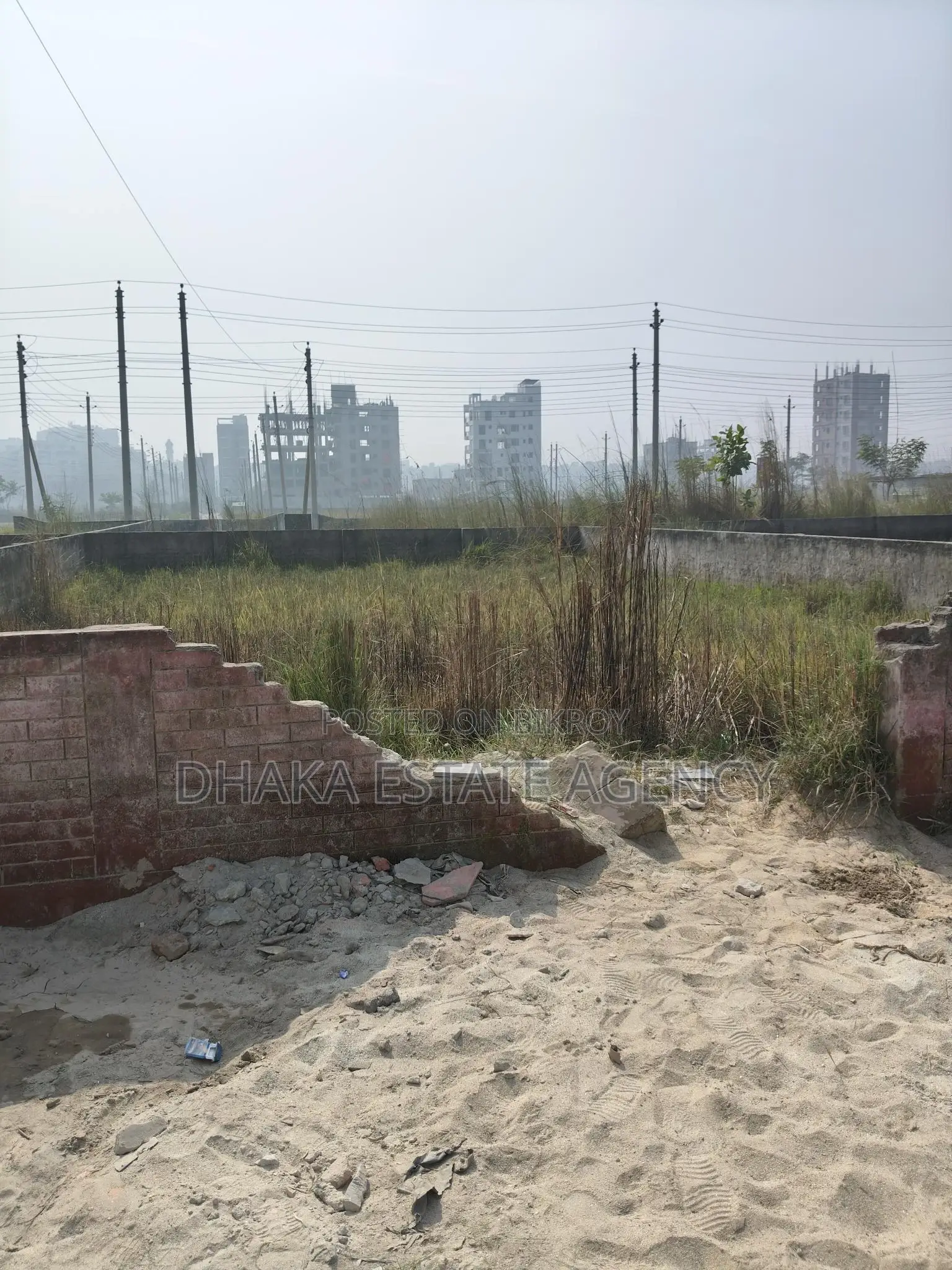 Uttara 3rd Phase Sector -16/D Field Facing 5 Katha Plot Sale in Uttara