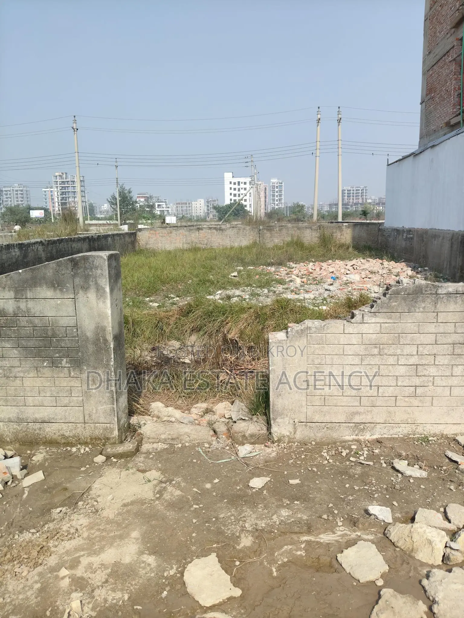 Uttara 3rd Phase Sector -16/D Field Facing 5 Katha Plot Sale in Uttara