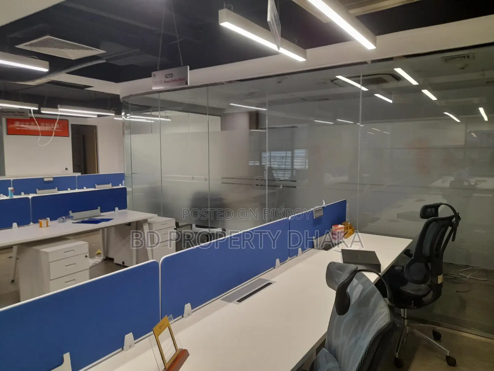 6067 Sqft Newly Building Semi Furnished Commercial Space Rent In Gulshan in Gulshan
