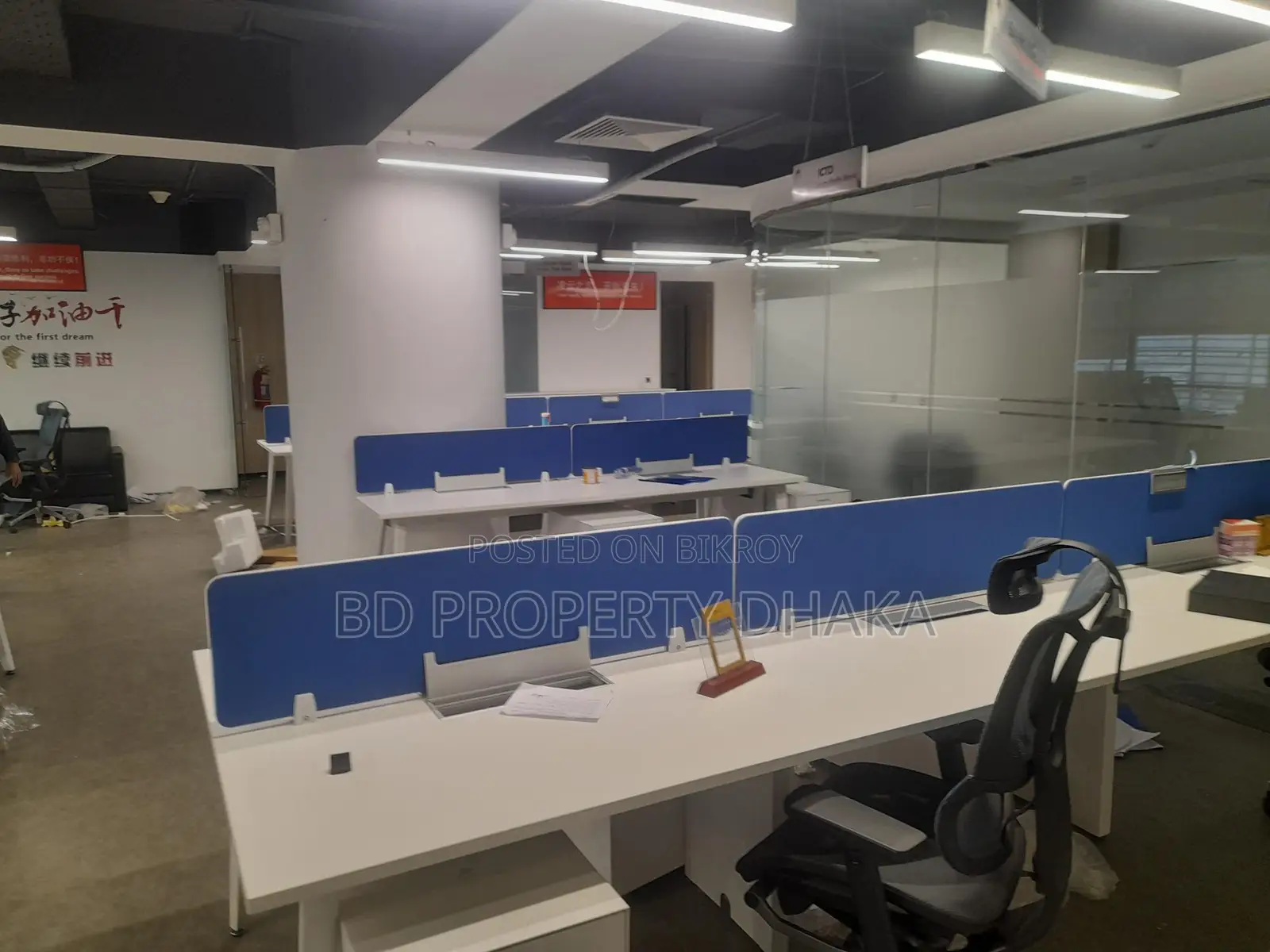 6067 Sqft Newly Building Semi Furnished Commercial Space Rent In Gulshan in Gulshan