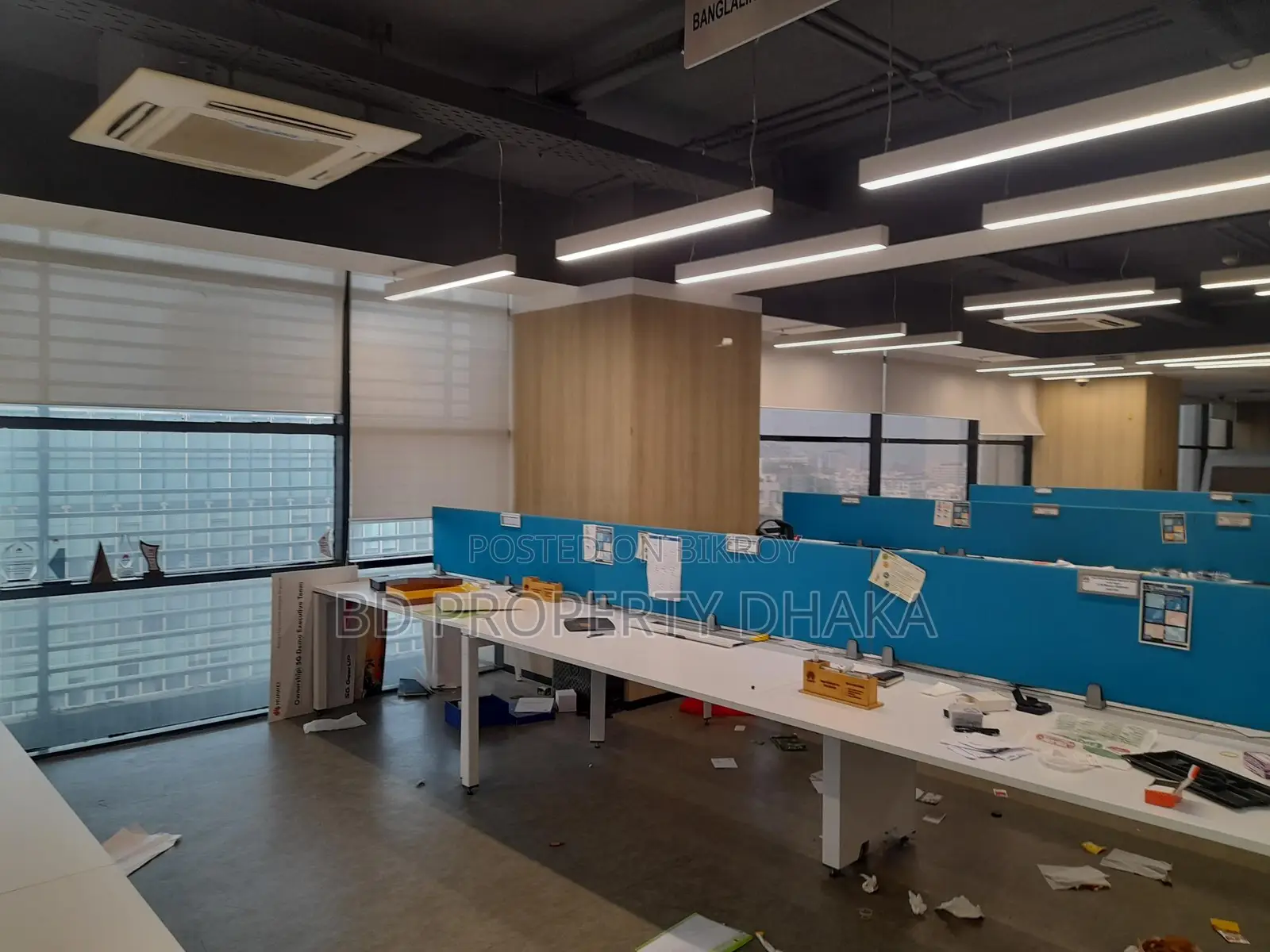 6067 Sqft Newly Building Semi Furnished Commercial Space Rent In Gulshan in Gulshan
