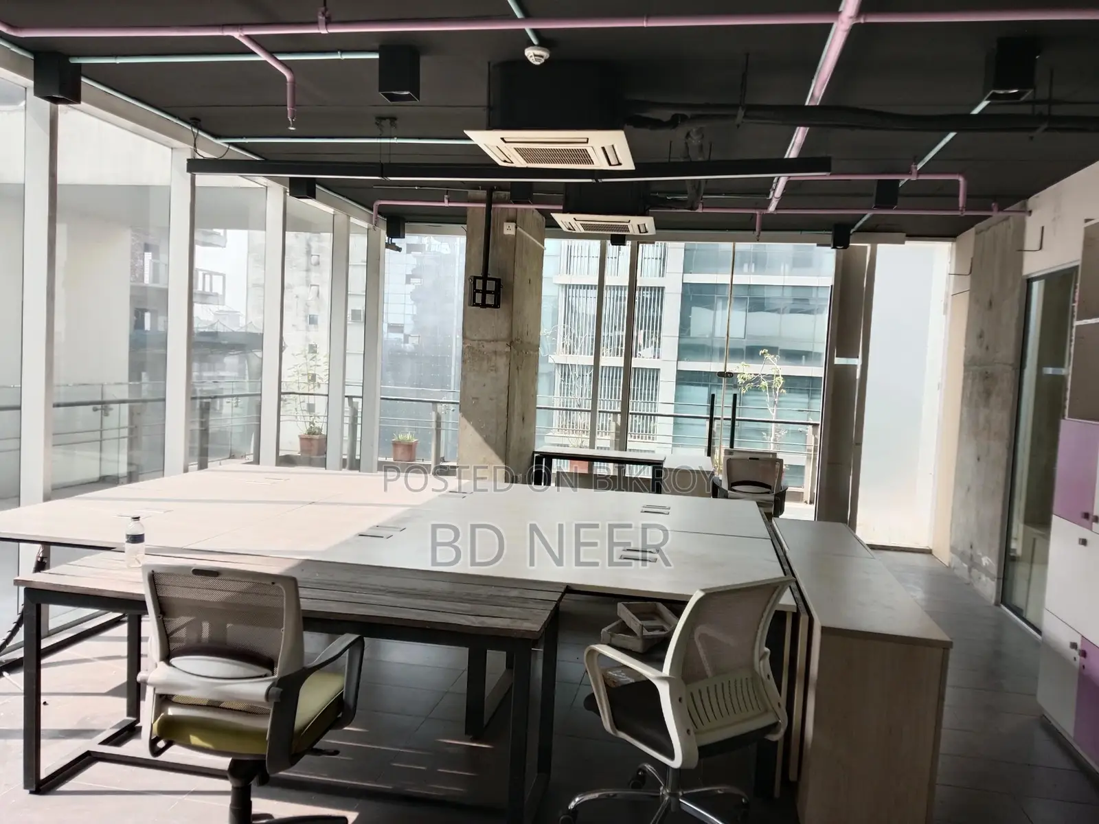 Commercial open space furnish office rent in banani 11 in Banani