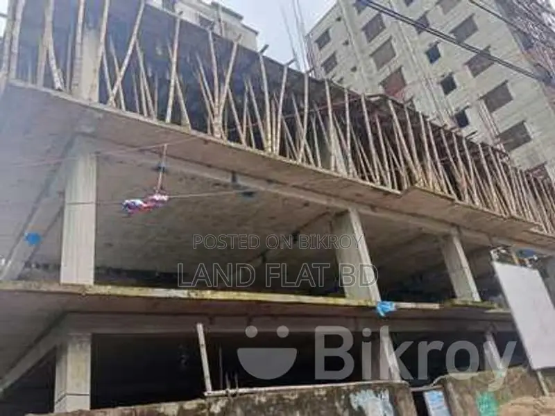 1250 sq ft flat in a building under construction at Rayer Bazar near Dhanmondi in Dhanmondi