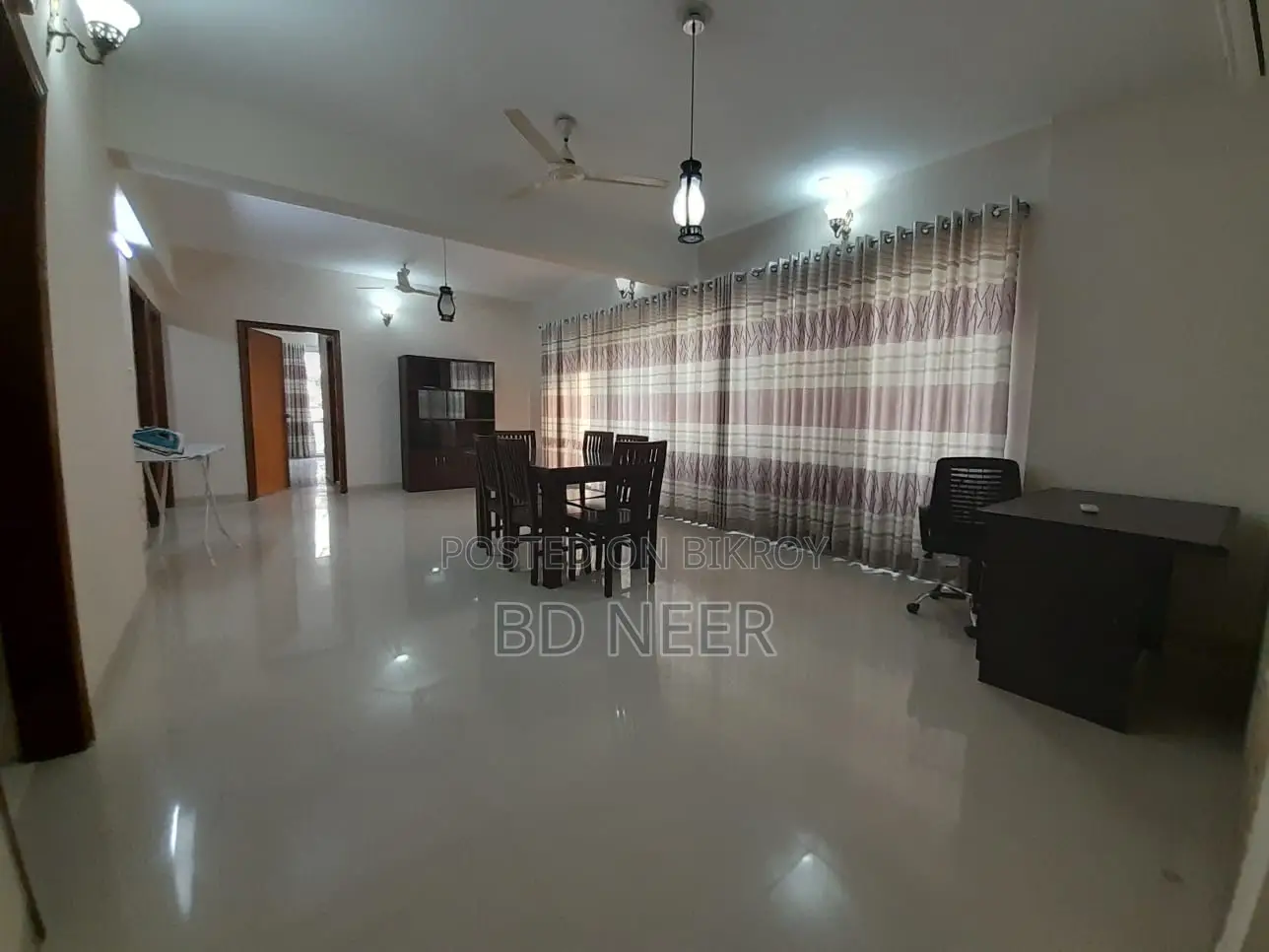 Nice looking fully furnished 3 bedroom apartment for rent in Gulshan in Gulshan