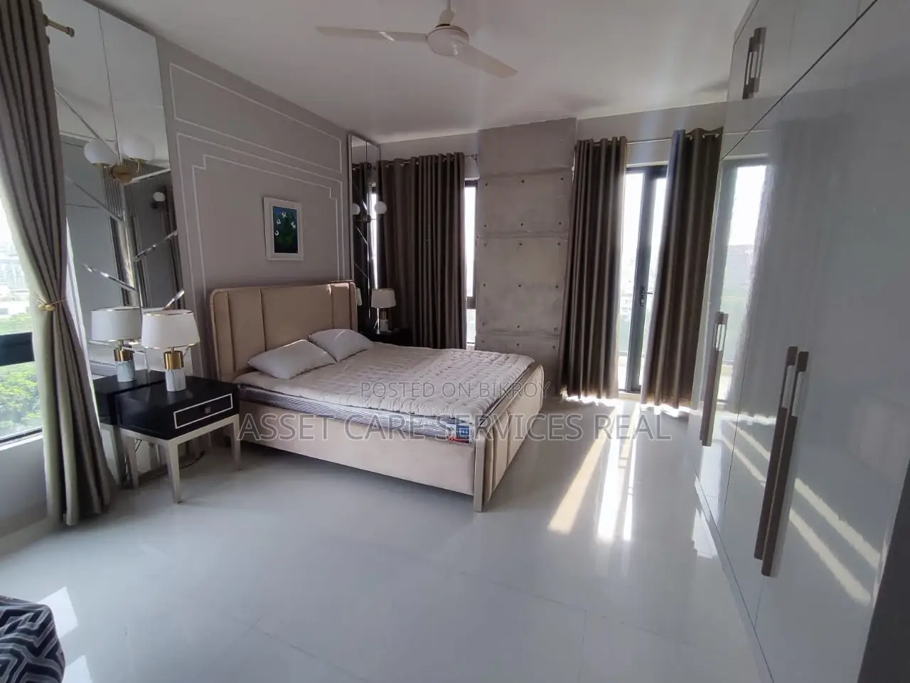 North Gulshan Semi-Furnished Apartment for Rent with Gym & Pool Facilities in Gulshan