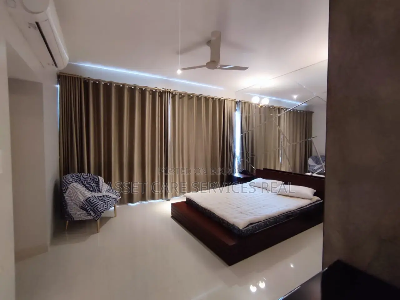 North Gulshan Semi-Furnished Apartment for Rent with Gym & Pool Facilities in Gulshan