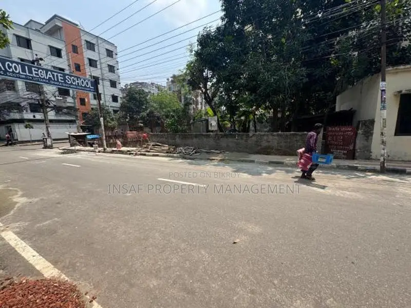3 Katha Plot for Sale in Sector 14, Uttara. Road 16 Nice View in Uttara