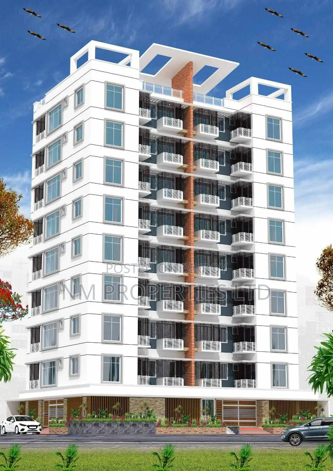 South Facing Flat for Sale in Mirpur-10, Near Eid Gah Math, 1450 sft. in Mirpur