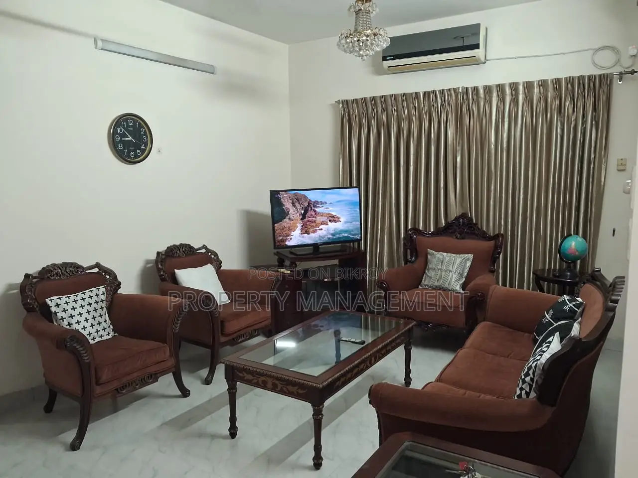 1850 sft fully furnished Apartments Rent in Gulshan 2 in Gulshan
