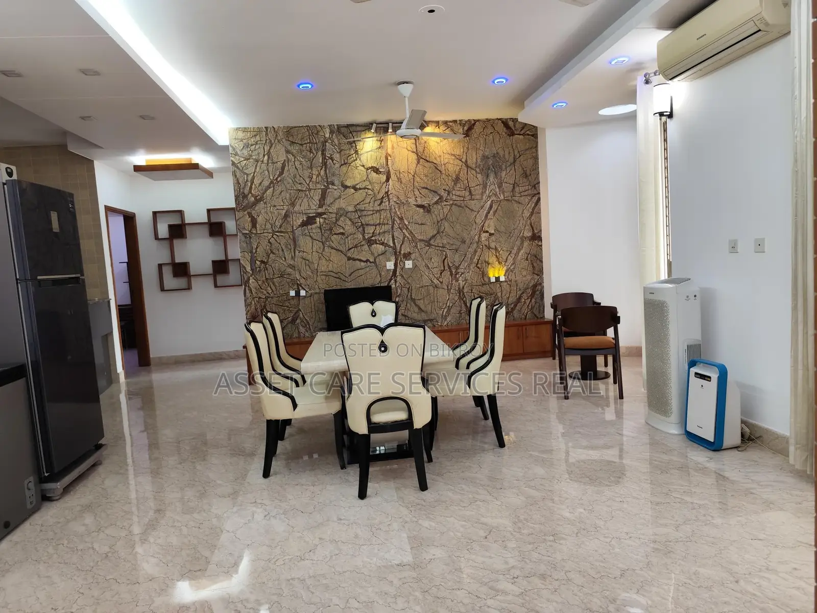 Luxury 3-Bed Fully-Furnished Apartment for Rent in Baridhara Diplomatic Zone in Baridhara
