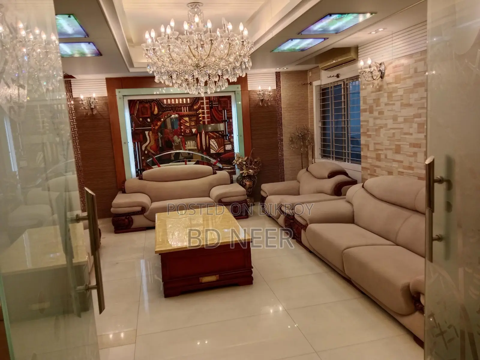 Exclusive fully furnish gym &pool 4 Bed room apt rent in Gulshan 2 in Gulshan