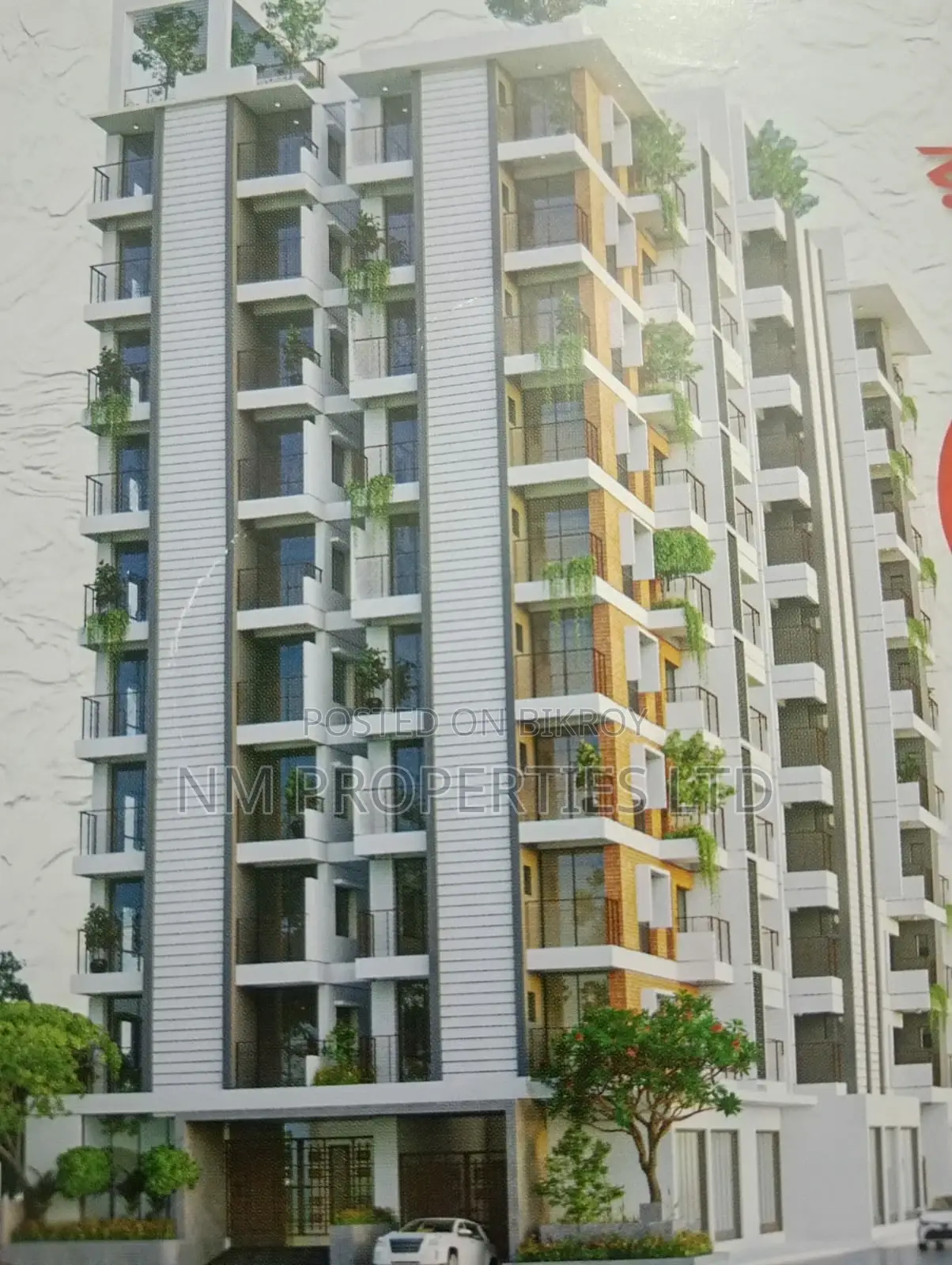 1370 Sq. Ft. Flat in Sheorapara in Mirpur