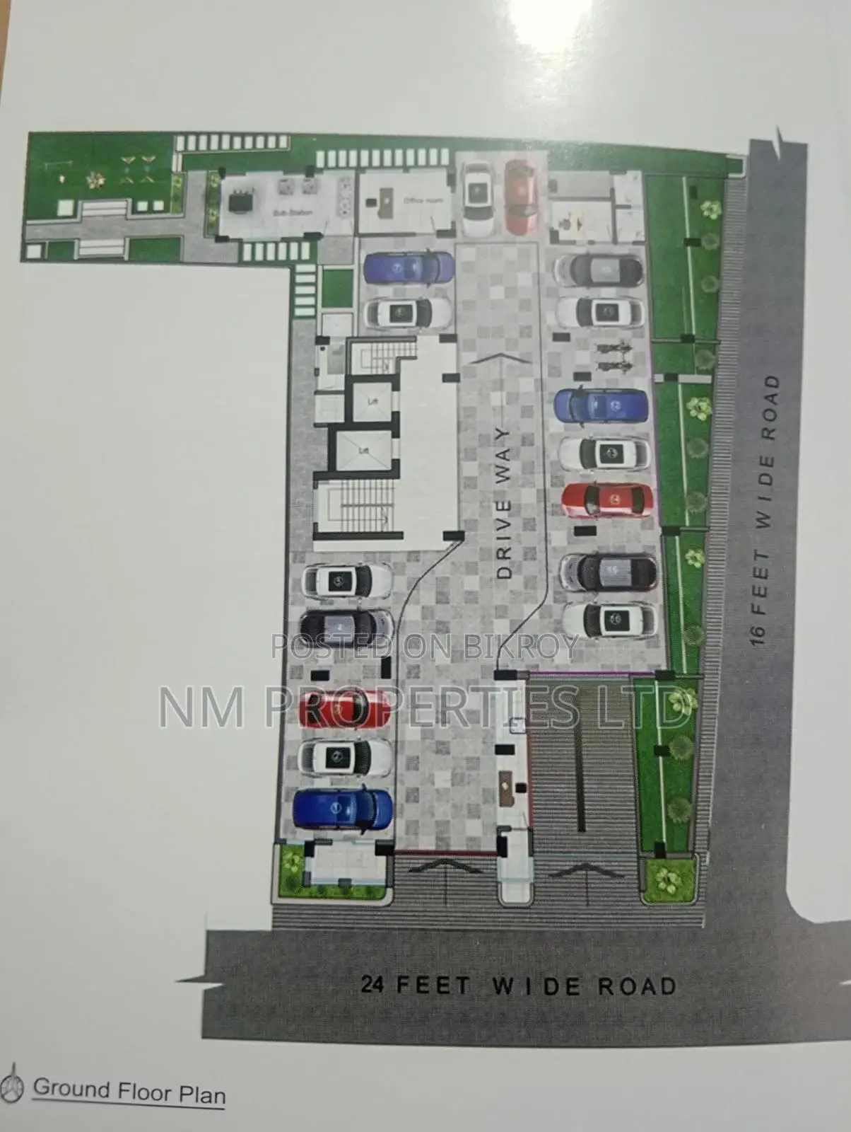 1370 Sq. Ft. Flat in Sheorapara in Mirpur