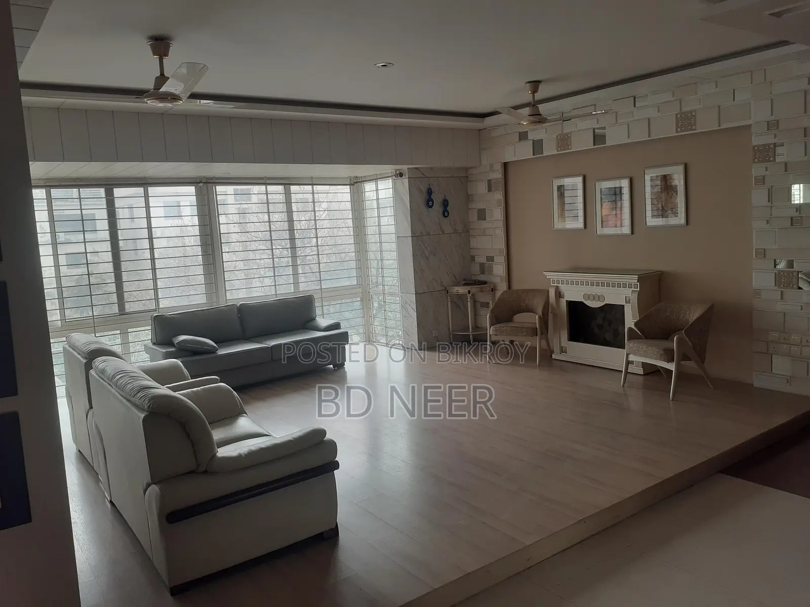 4-Bedroom Furnished Apt For Rent in Gulshan-1 in Gulshan
