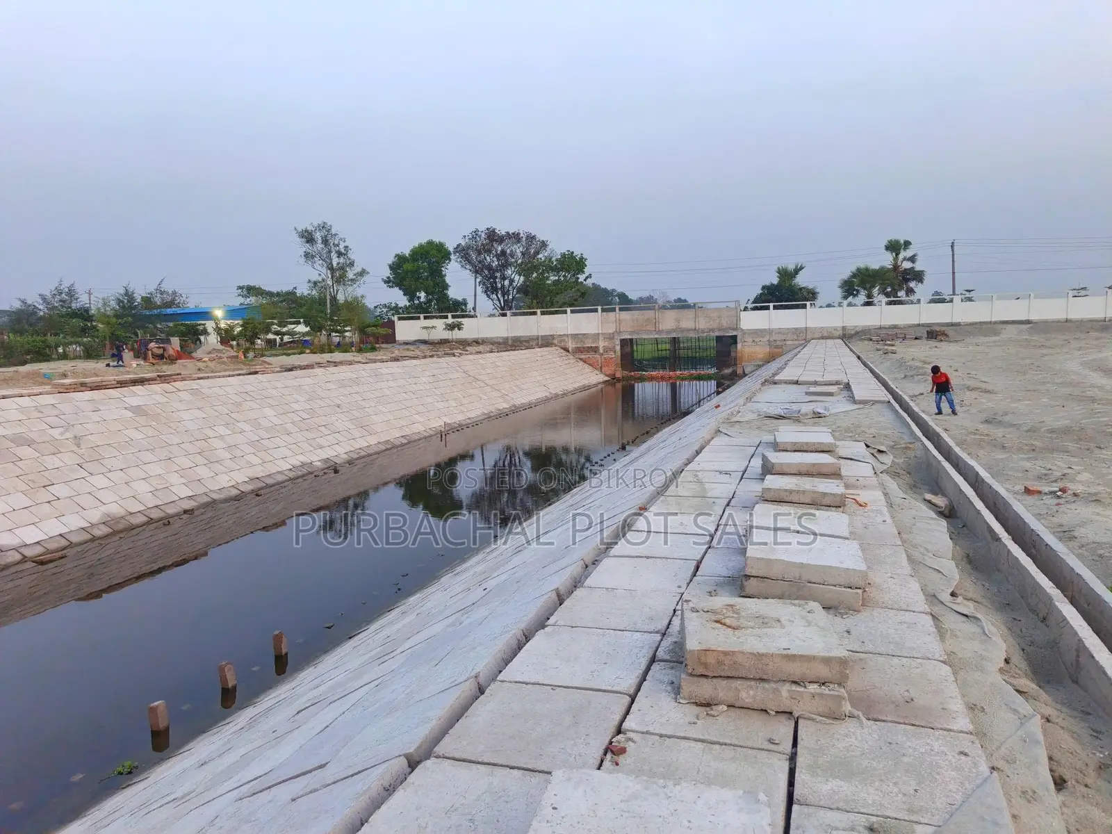 Buy a plot at Pine City after seeing visible development. in Purbachal