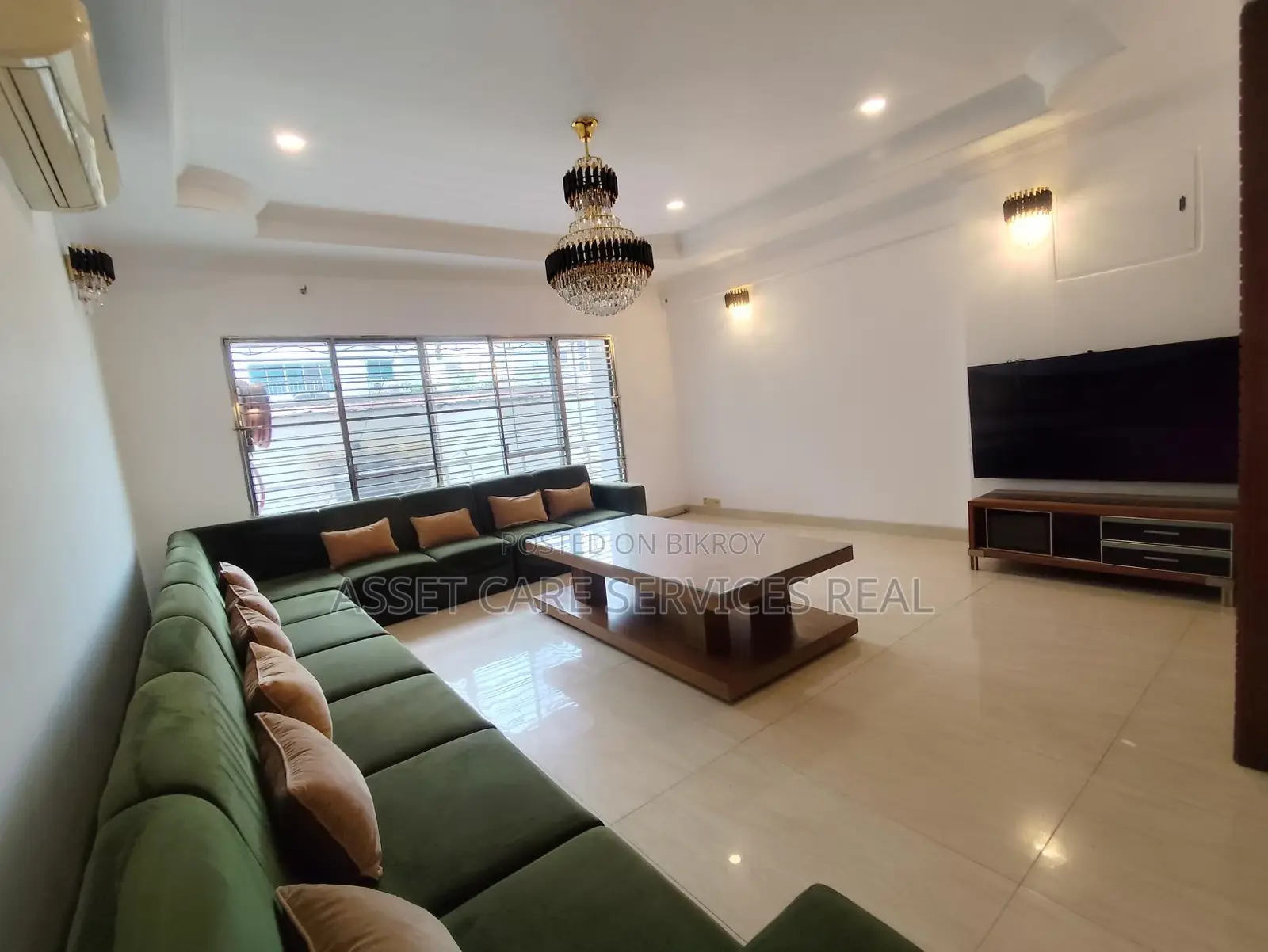 Fully-Furnished 3-Bed Apartment for Rent in Baridhara Diplomatic Zone in Baridhara