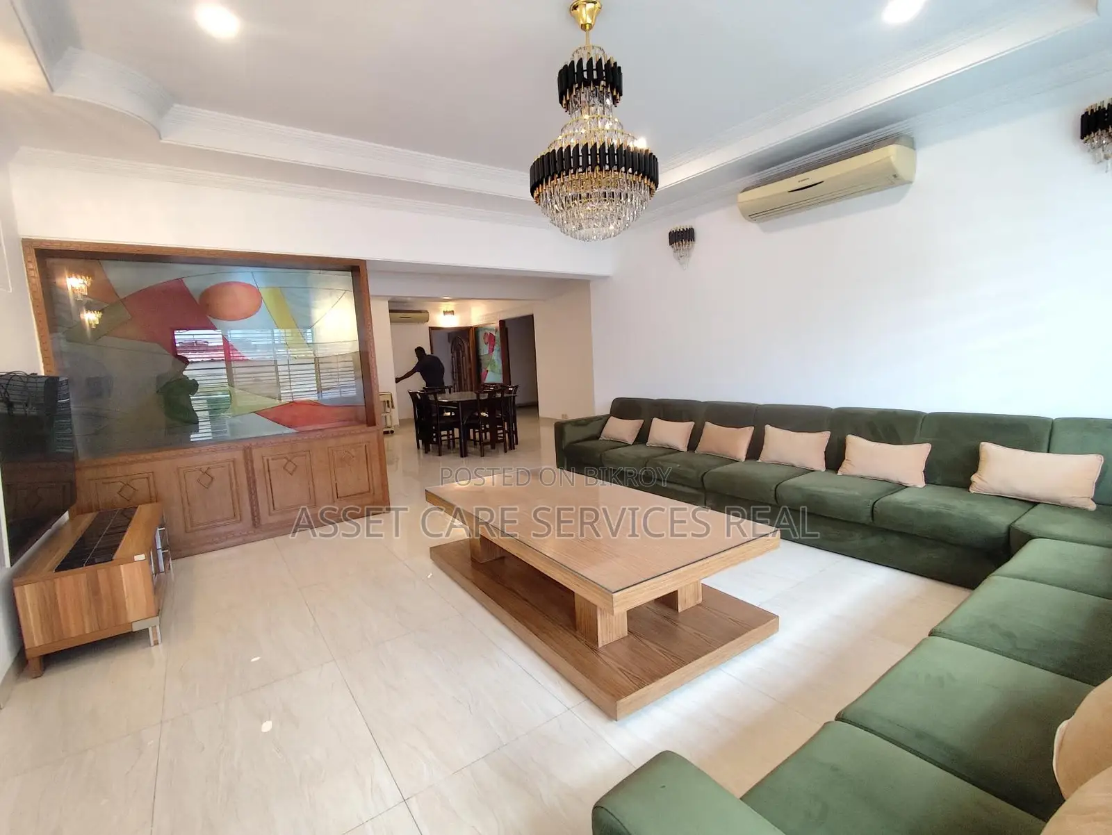 Fully-Furnished 3-Bed Apartment for Rent in Baridhara Diplomatic Zone in Baridhara