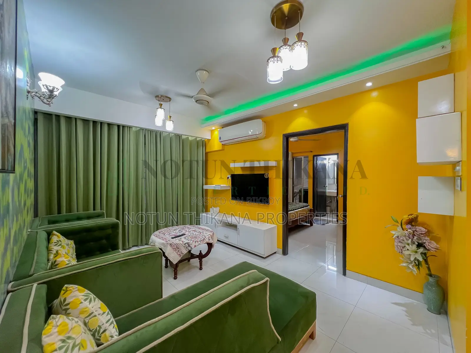 Furnished 3bdrm Apartment in Uttara for rent in Uttara