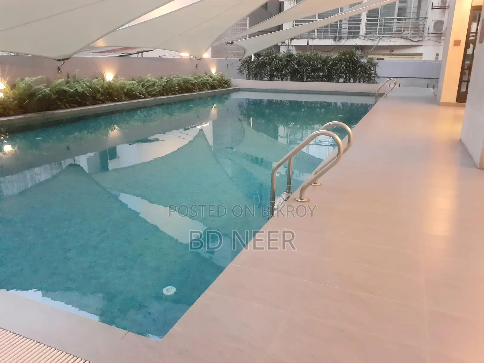 Gym Swimming Pool 4 Bedroom Flat Rent in Gulshan-2 in Gulshan