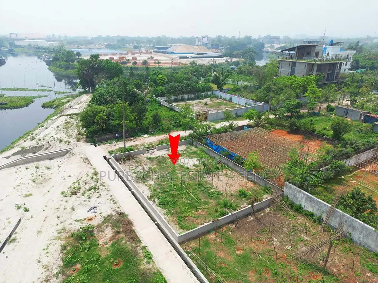 Near Lake, East Facing, 5 Katha In Sec#15 in Purbachal