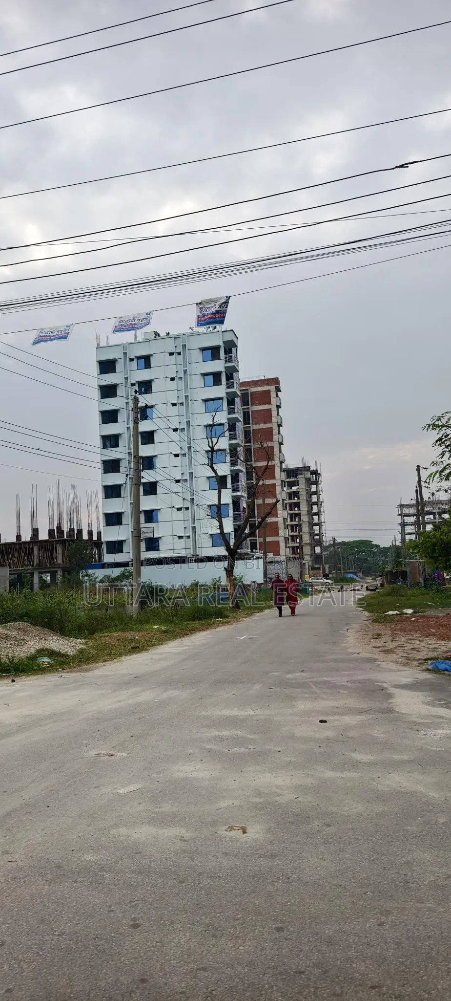 60+30 ft Corner Plot near Metro Station, D Block, Sector 17, Uttara RAJUK in Uttara