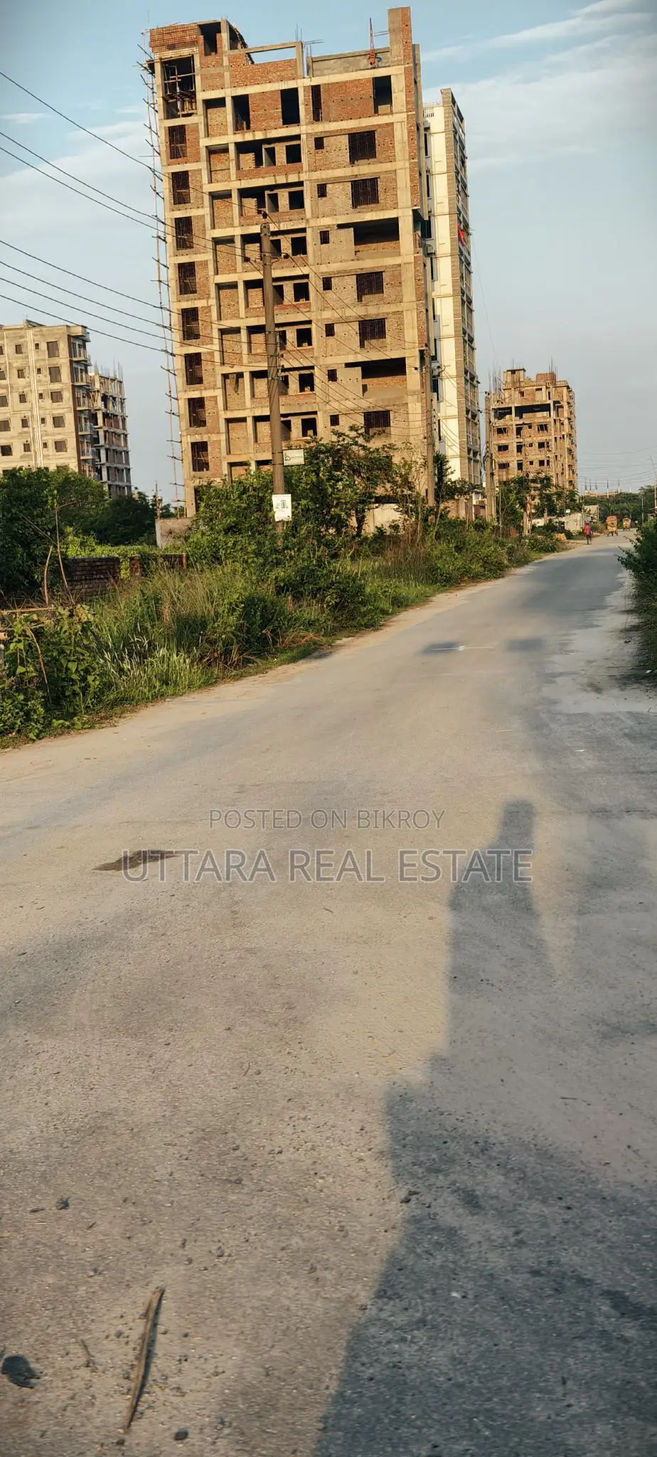 60+30 ft Corner Plot near Metro Station, D Block, Sector 17, Uttara RAJUK in Uttara