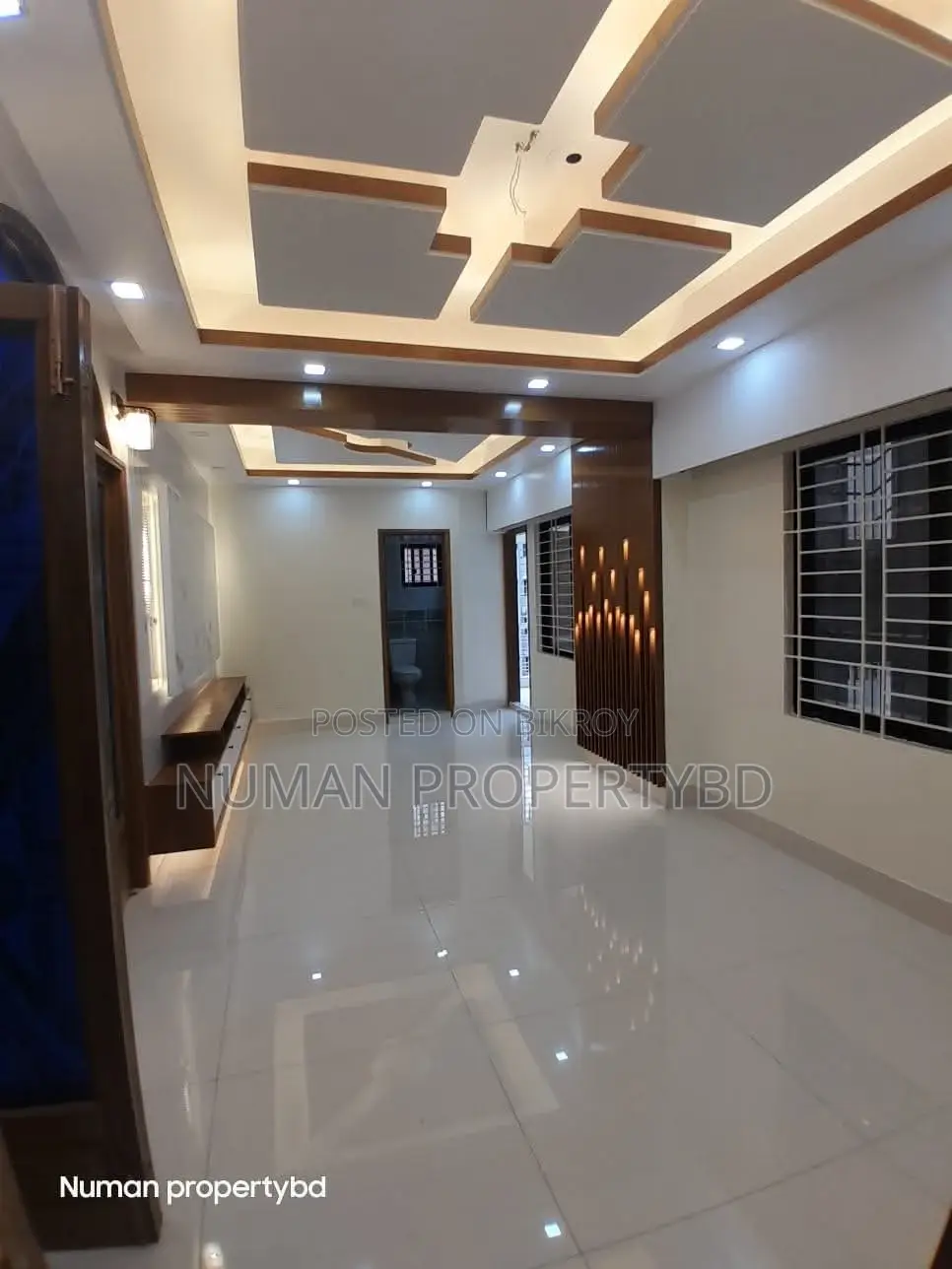 2400 sq ft 4 bedroom full interior design new luxury semi-furnished flat for rent in Basundhara