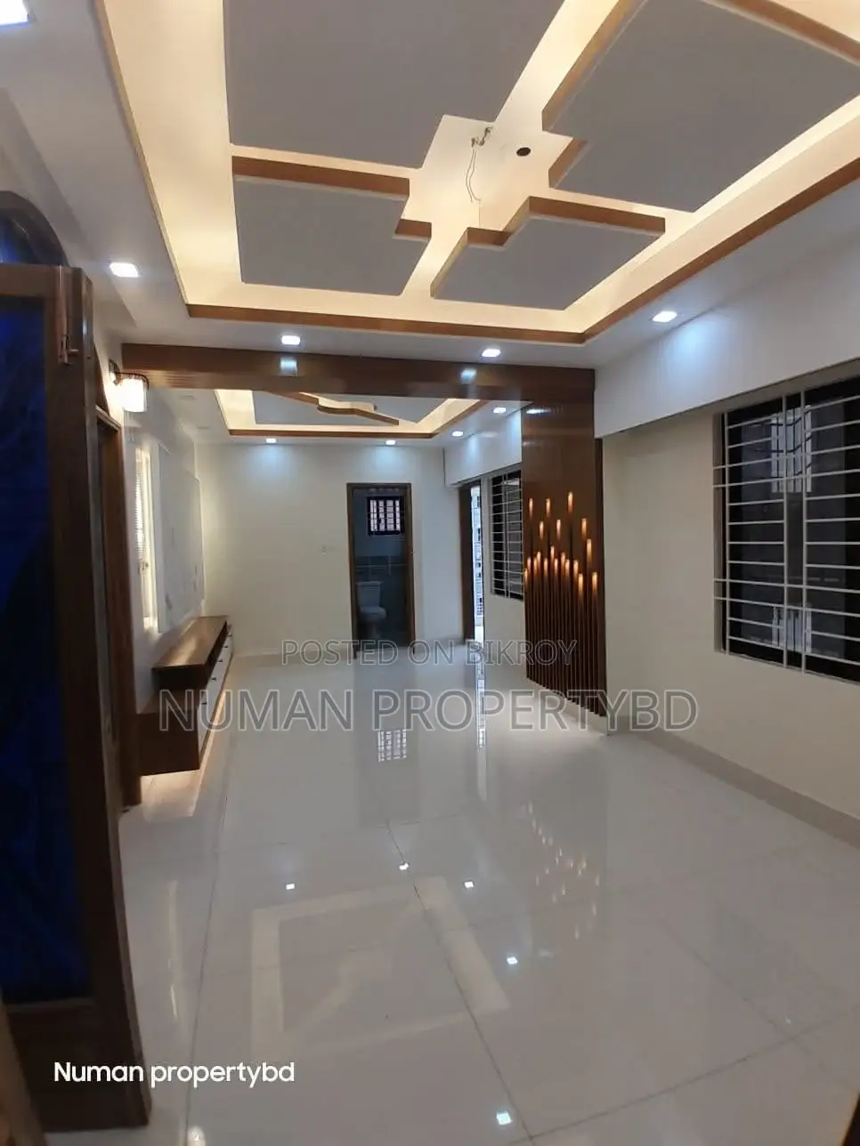 2400 sq ft 4 bedroom full interior design new luxury semi-furnished flat for rent in Basundhara
