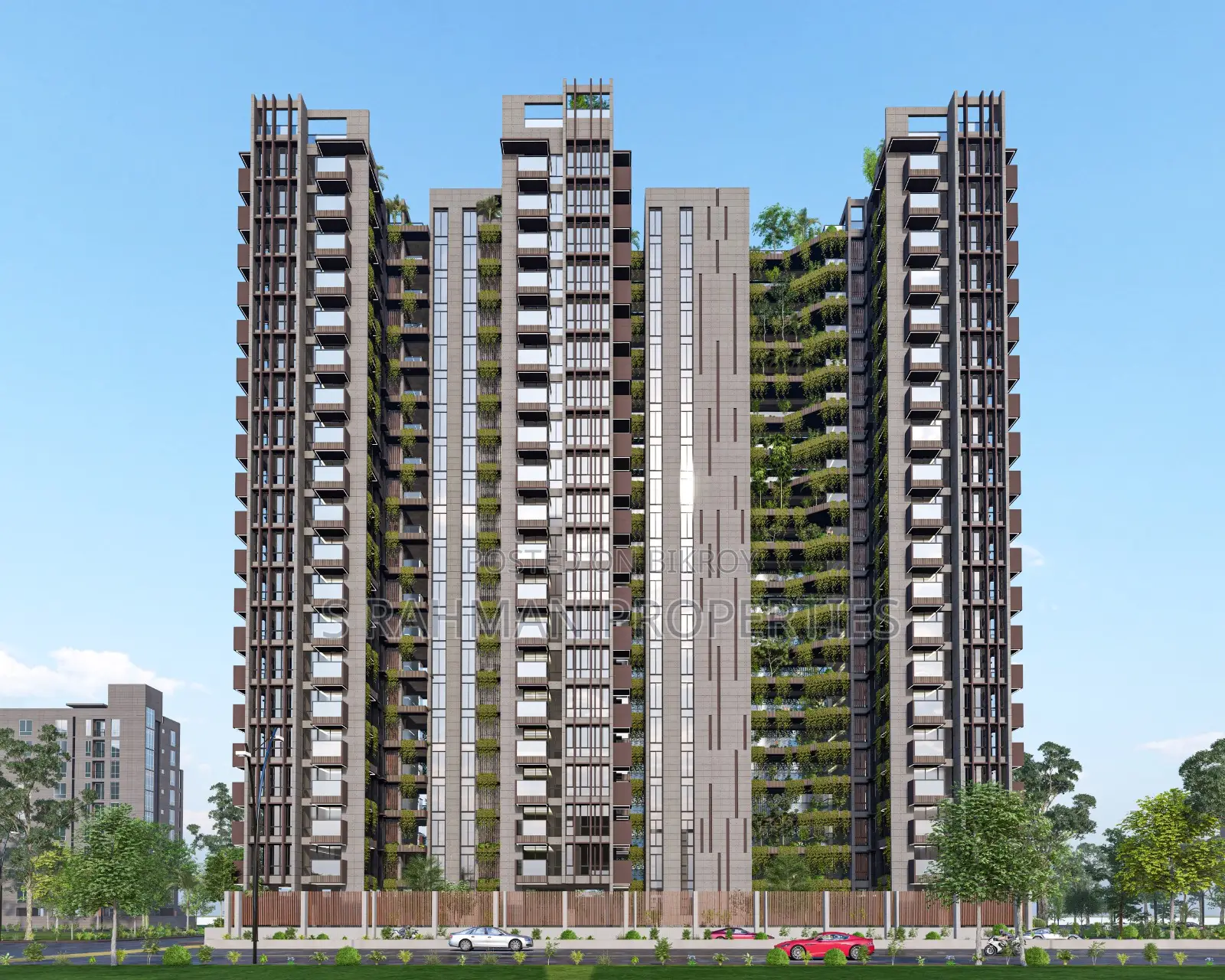 4-Bedroom Apartment in SR Dream Tower, Bashundhara for Sale in Basundhara