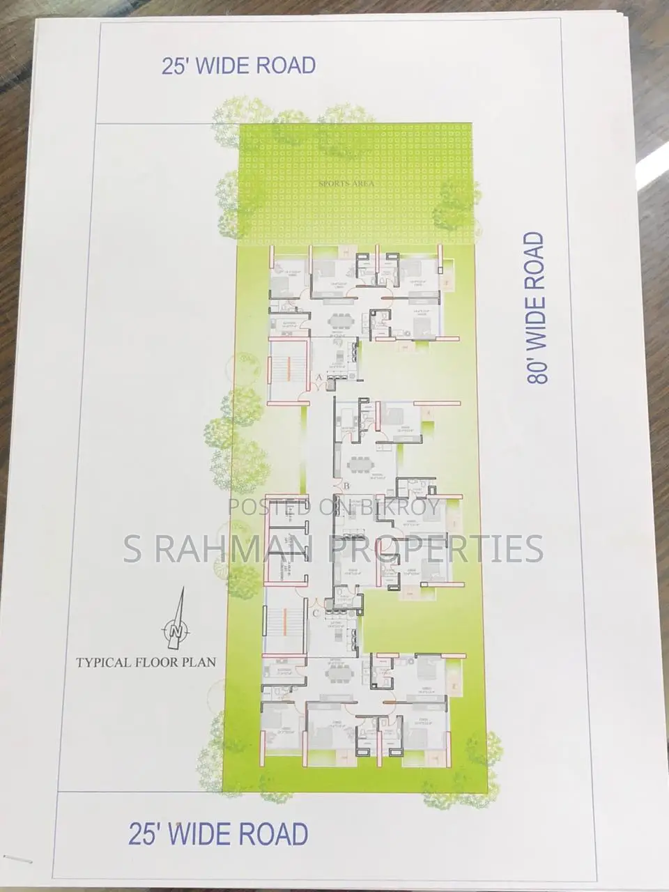 4-Bedroom Apartment in SR Dream Tower, Bashundhara for Sale in Basundhara