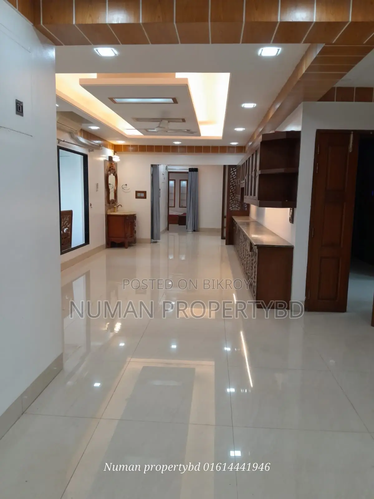 4000sq 4-bedroom Full Luxury Semi Furnished Interior Design Flat Rent in Basundhara